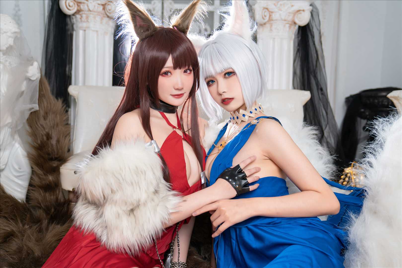 ネット上の人気者#Momoko葵葵 &ウリ希ちゃん真っ青航路赤城&加賀 ネット上の人気者-第29张