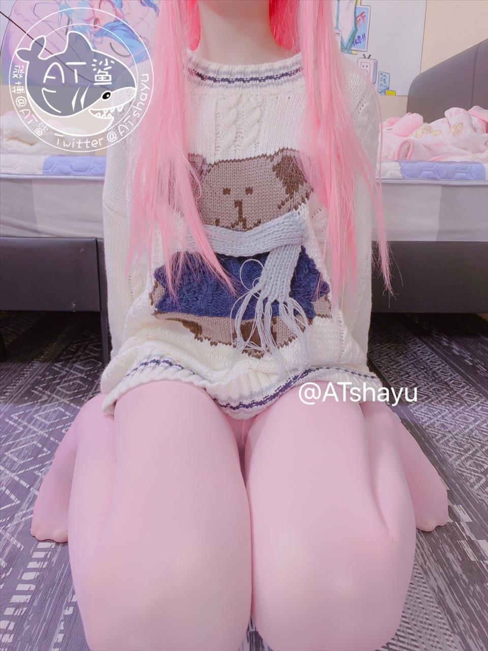 ネット上の人気者#ATサメ匹 ピンク ネット上の人気者-第27张