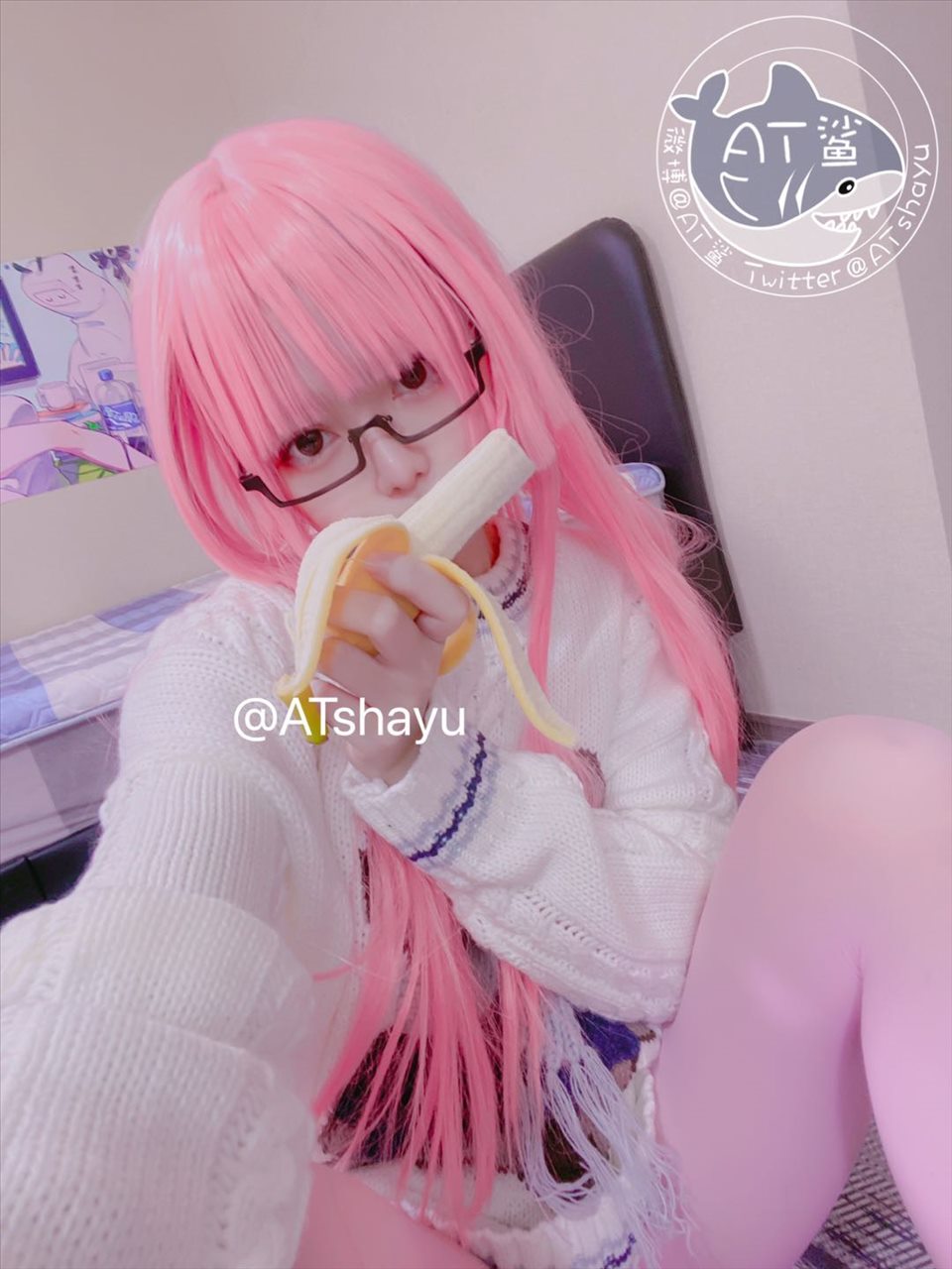ネット上の人気者#ATサメ匹 ピンク ネット上の人気者-第26张