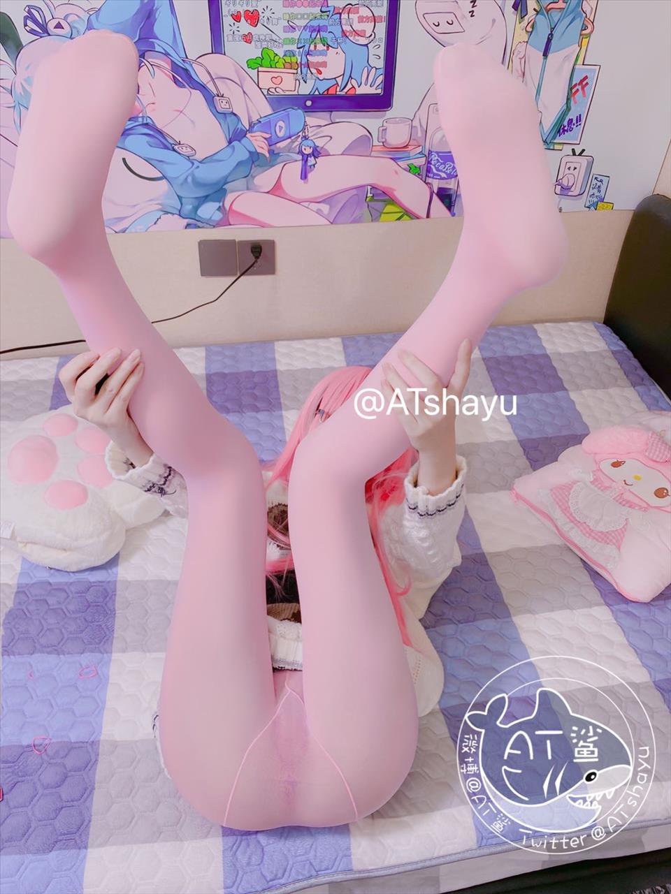 ネット上の人気者#ATサメ匹 ピンク ネット上の人気者-第22张