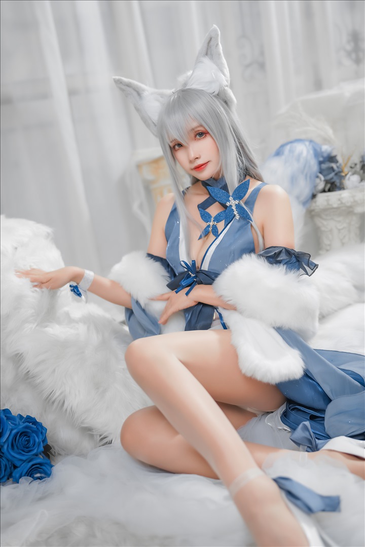 ネット上の人気者#Nekoヴィッキー 信濃ドレス ネット上の人気者-第1张