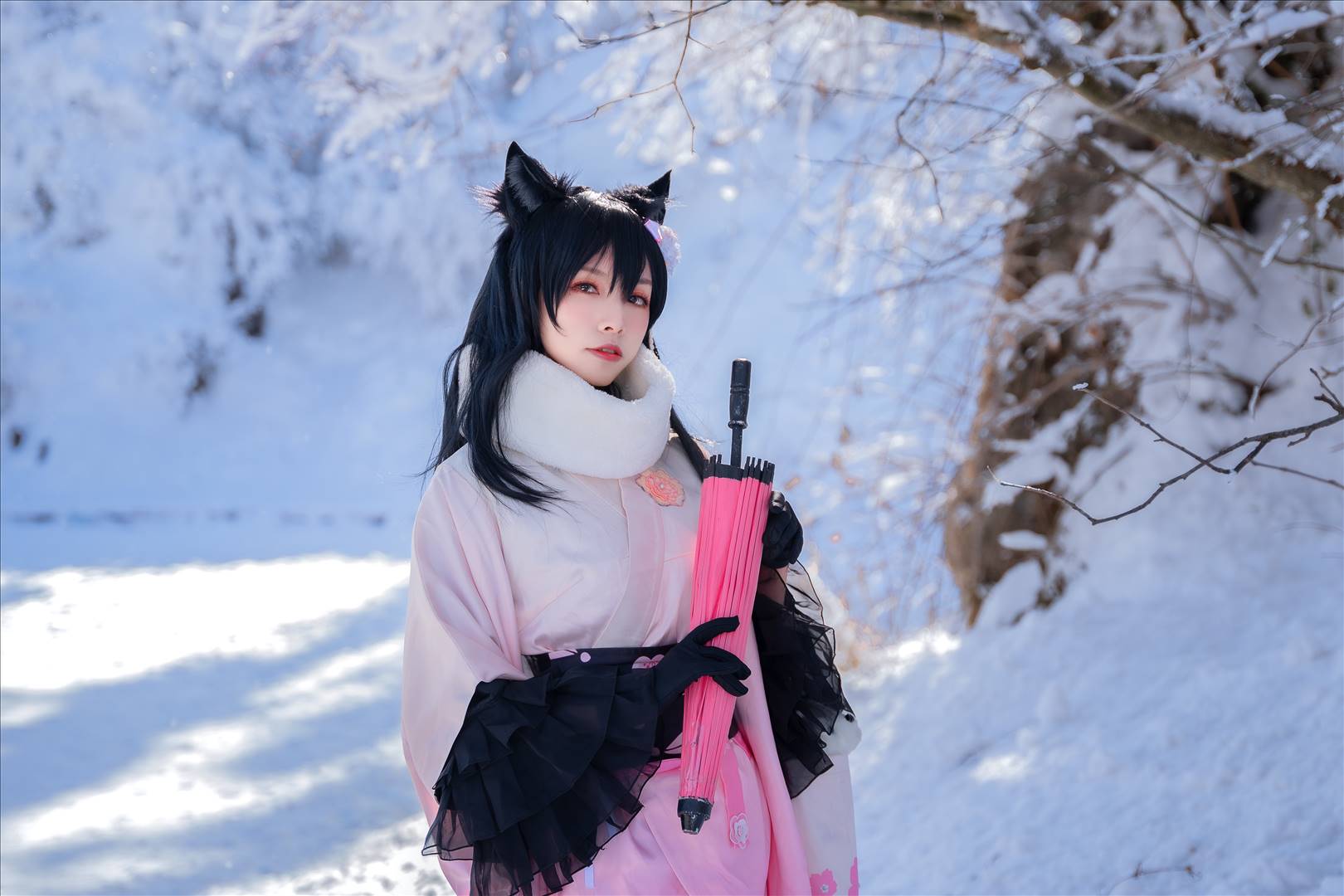 ネット上の人気者#Nekoヴィッキー あたごの着物 ネット上の人気者-第45张