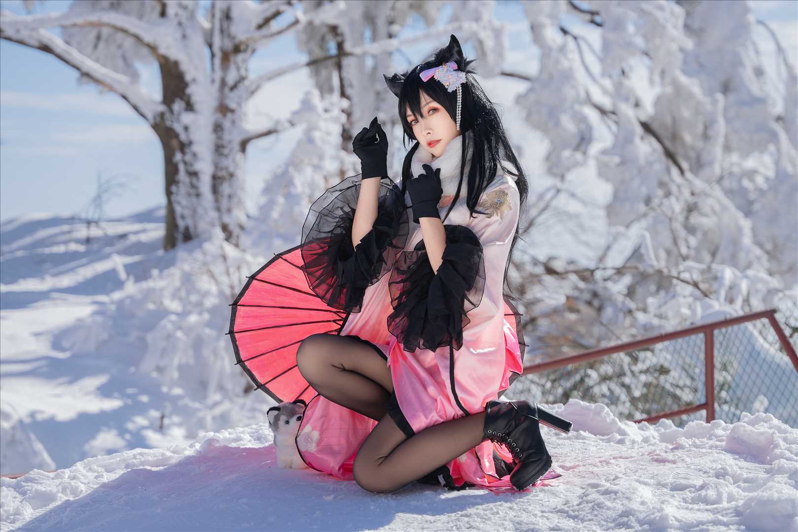 ネット上の人気者#Nekoヴィッキー あたごの着物 ネット上の人気者-第35张