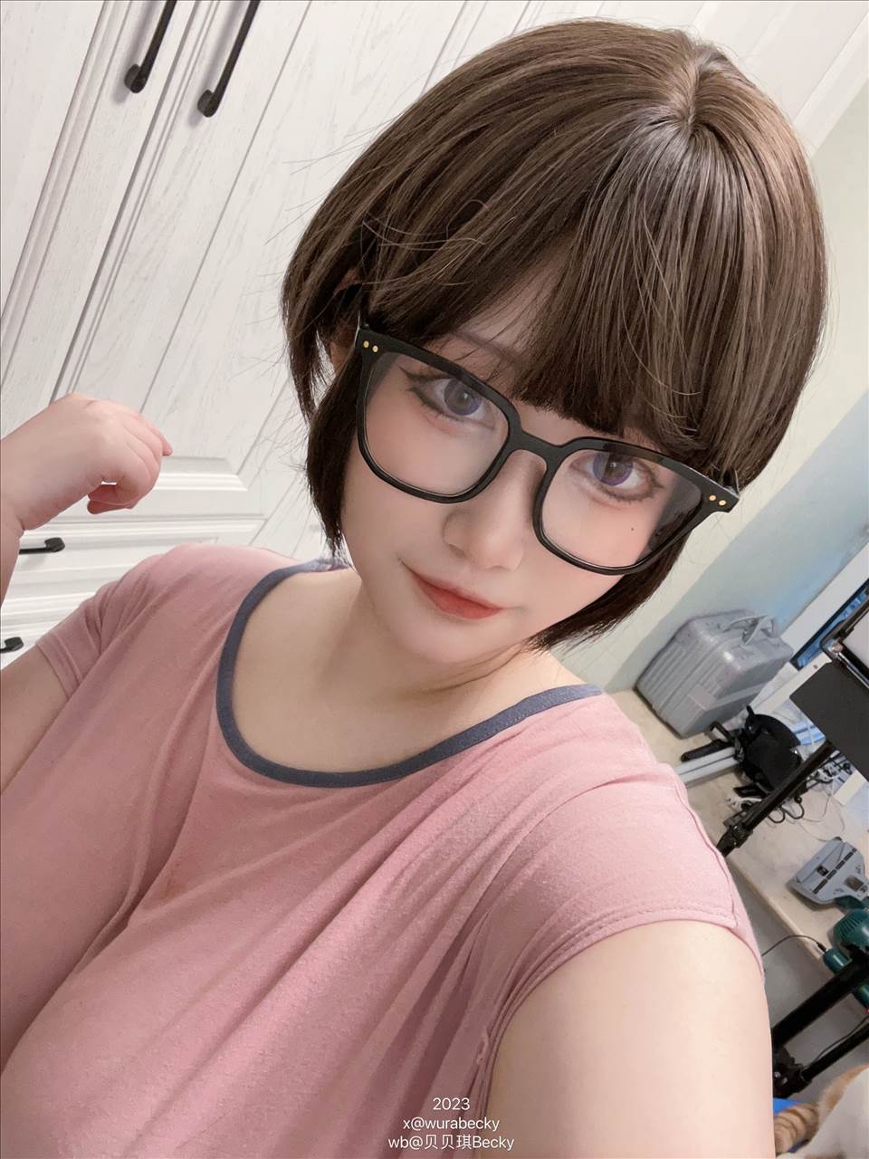 ネット上の人気者#ベベッキBecky 眼鏡のお姉さん ネット上の人気者-第33张