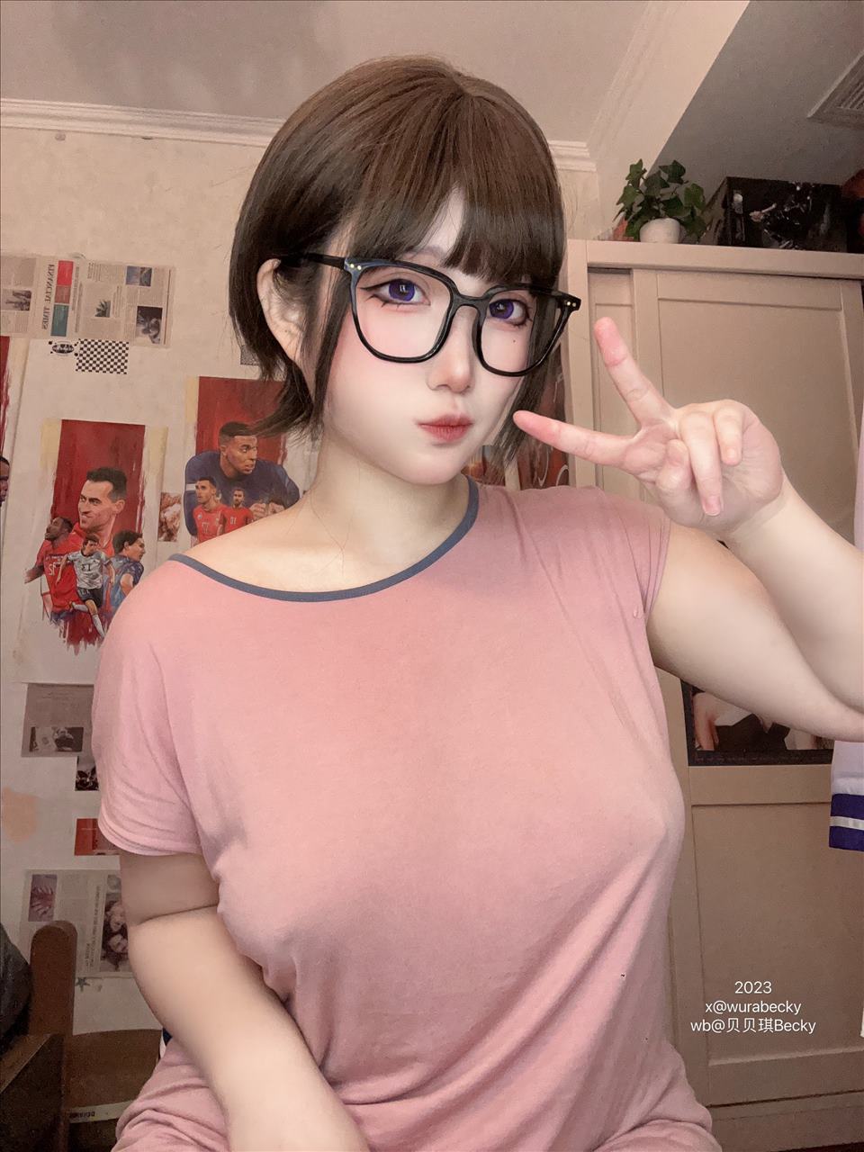 ネット上の人気者#ベベッキBecky 眼鏡のお姉さん ネット上の人気者-第28张