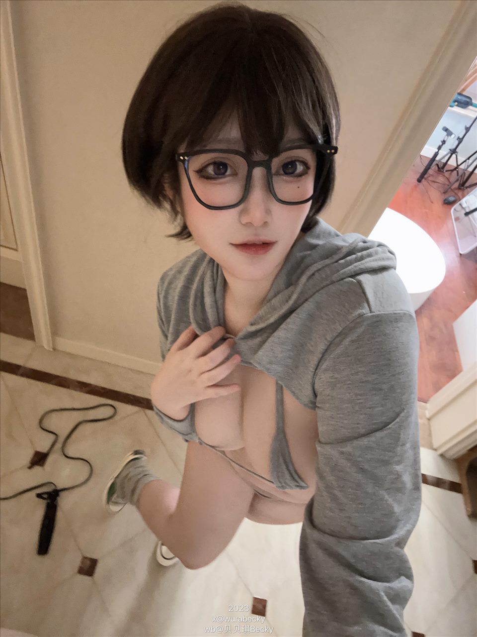 ネット上の人気者#ベベッキBecky 眼鏡のお姉さん ネット上の人気者-第6张