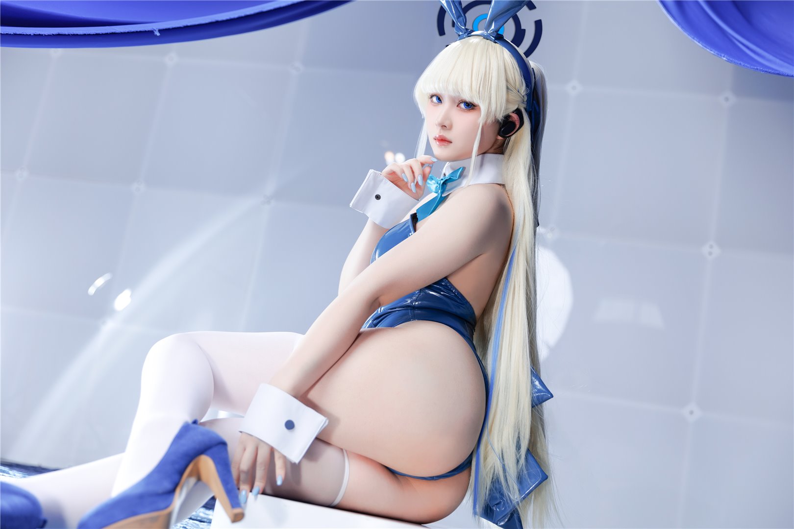 ネット上の人気者#島魚Yukako Toki X飛鳥マトキバニーブルーウサギ ネット上の人気者-第26张
