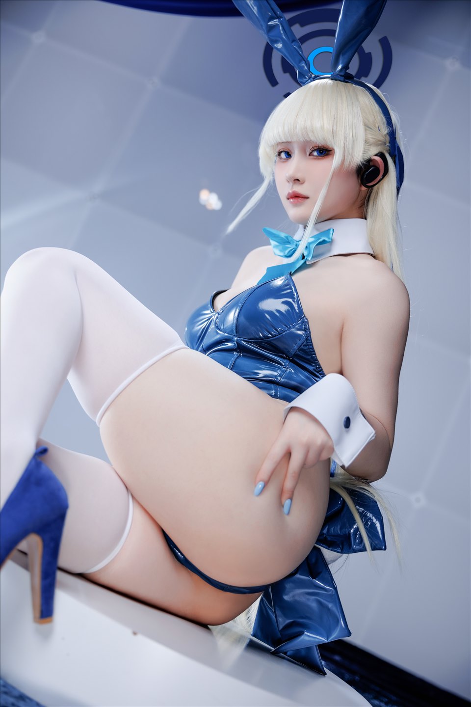 ネット上の人気者#島魚Yukako Toki X飛鳥マトキバニーブルーウサギ ネット上の人気者-第24张