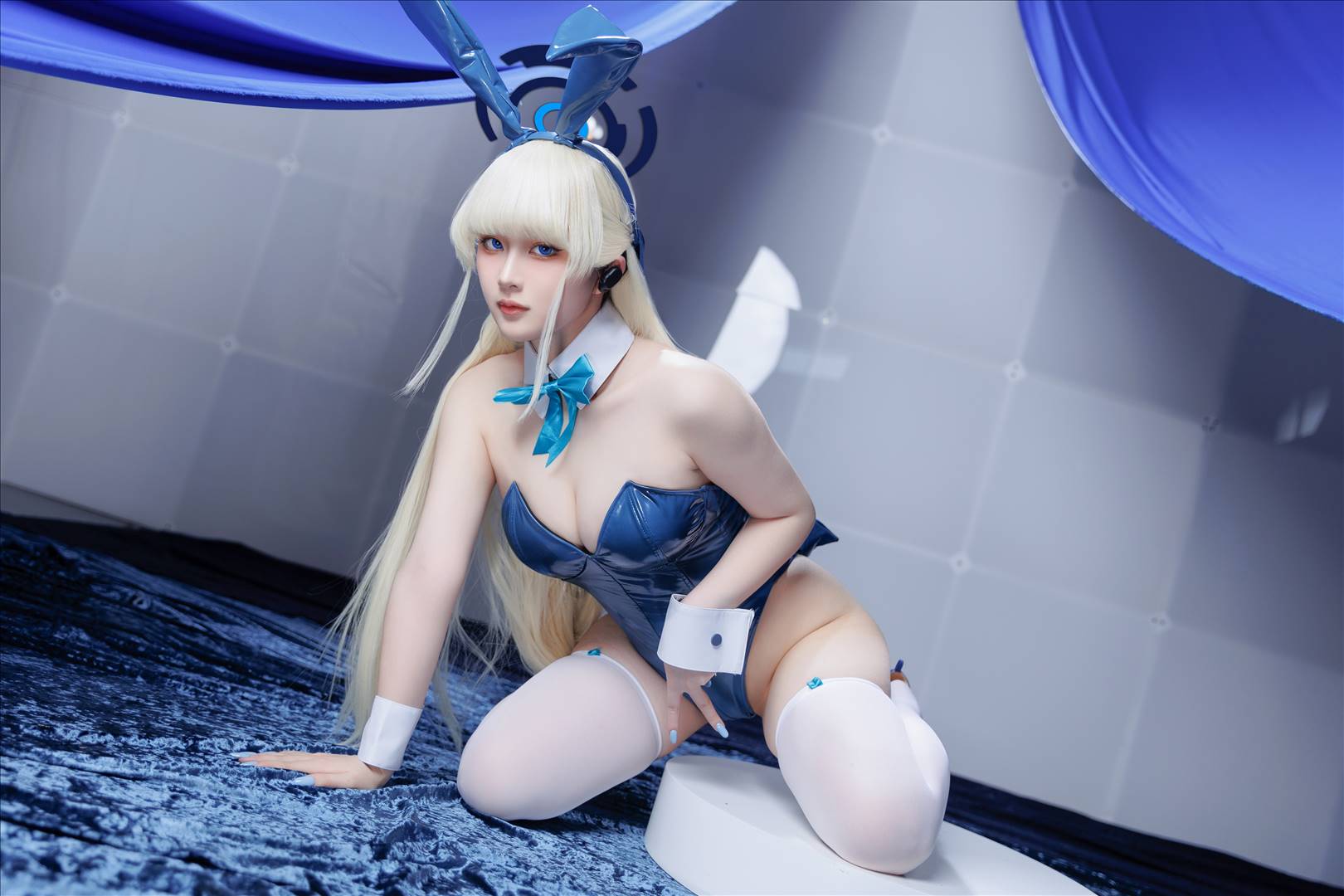 ネット上の人気者#島魚Yukako Toki X飛鳥マトキバニーブルーウサギ ネット上の人気者-第21张