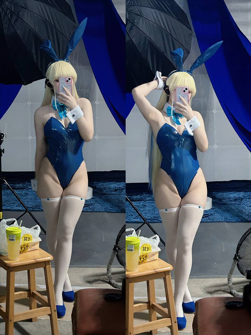 ネット上の人気者#島魚Yukako Toki X飛鳥マトキバニーブルーウサギ ネット上の人気者-第13张