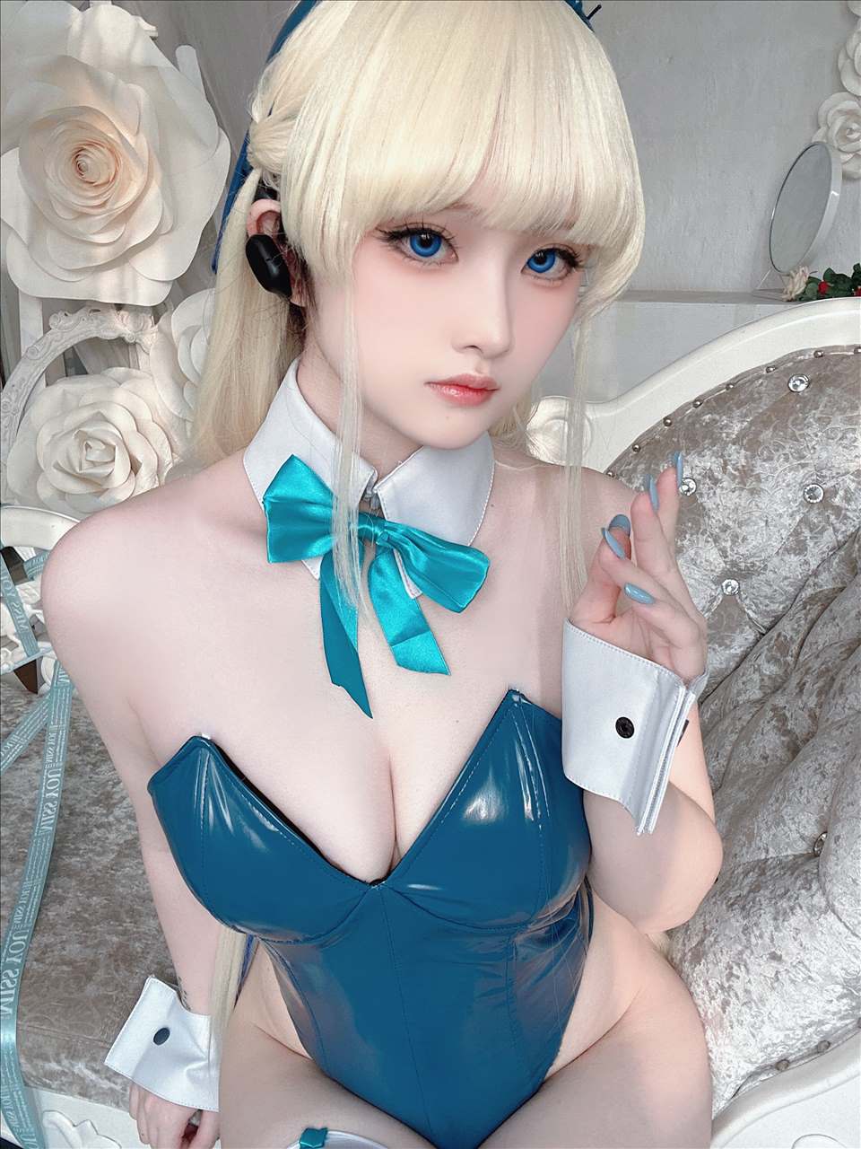 ネット上の人気者#島魚Yukako Toki X飛鳥マトキバニーブルーウサギ ネット上の人気者-第12张