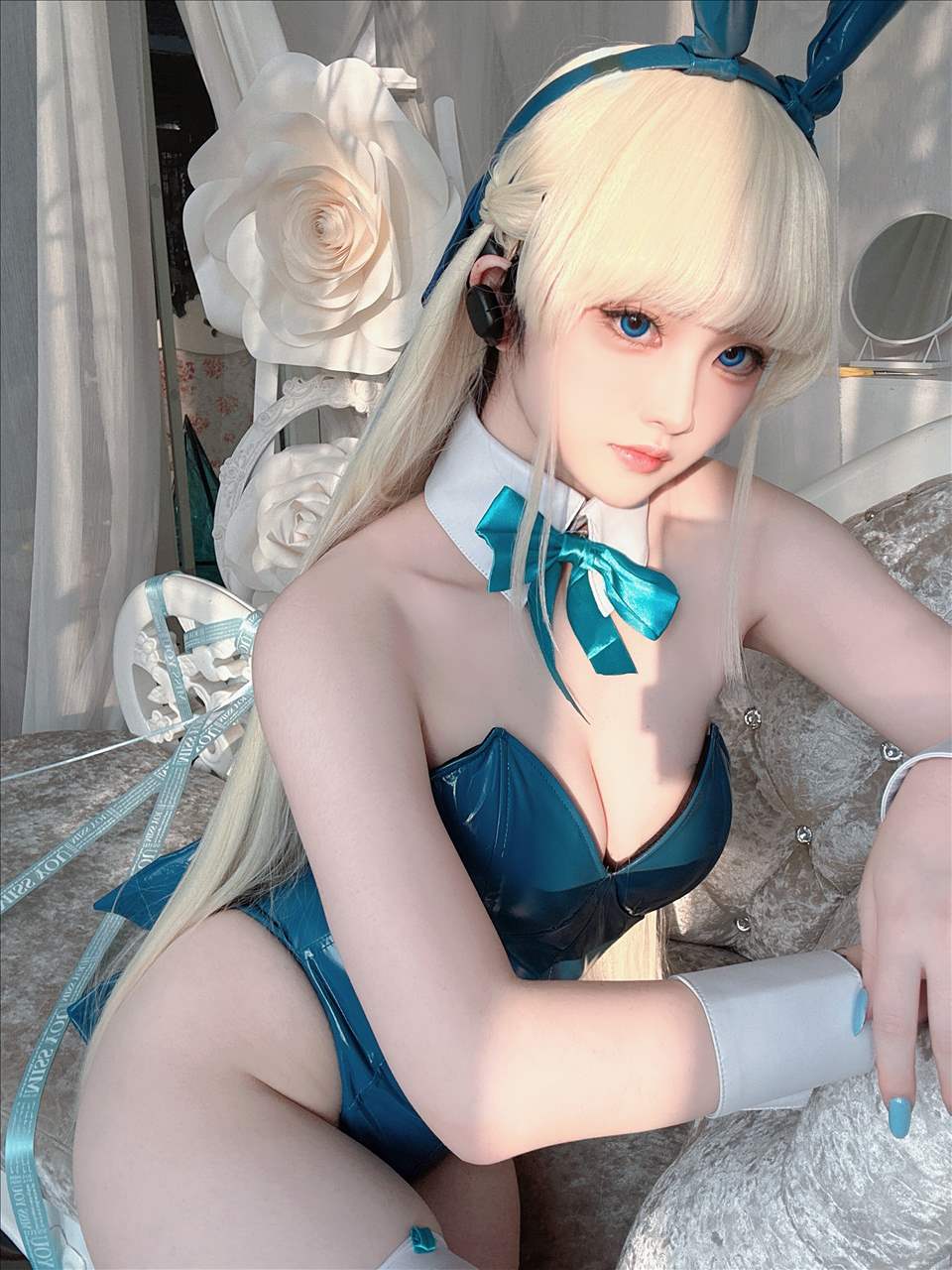 ネット上の人気者#島魚Yukako Toki X飛鳥マトキバニーブルーウサギ ネット上の人気者-第11张