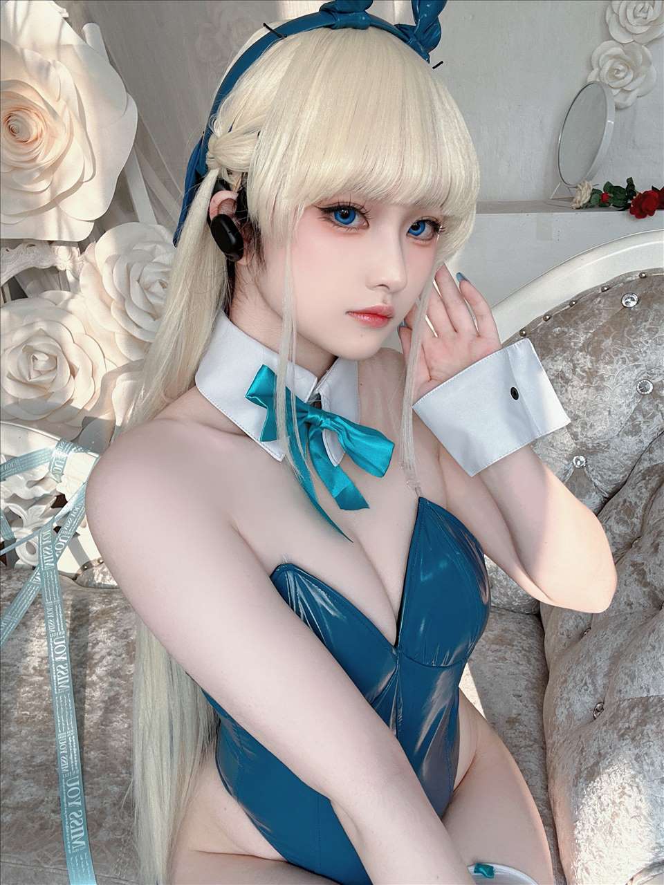 ネット上の人気者#島魚Yukako Toki X飛鳥マトキバニーブルーウサギ ネット上の人気者-第1张