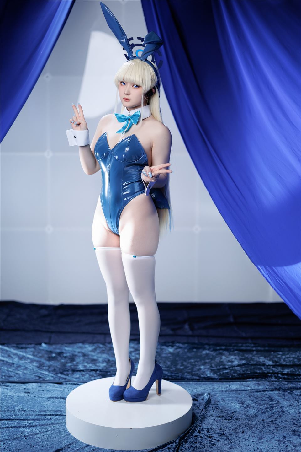 ネット上の人気者#島魚Yukako Toki X飛鳥マトキバニーブルーウサギ ネット上の人気者-第38张