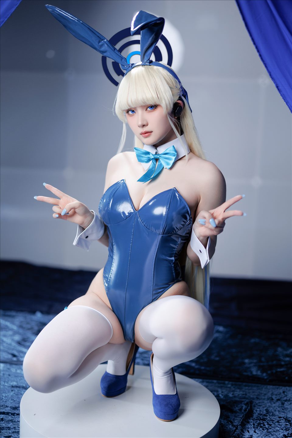 ネット上の人気者#島魚Yukako Toki X飛鳥マトキバニーブルーウサギ ネット上の人気者-第37张