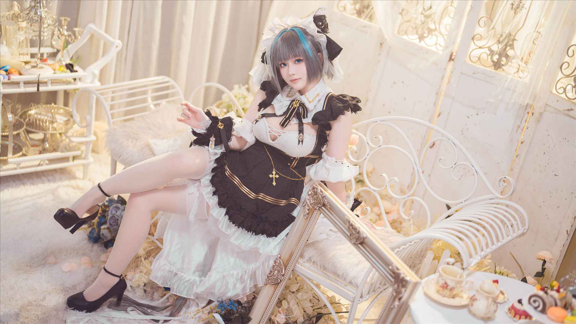 ネット上の人気者#島魚Yukako 碧藍航路柴郡 ネット上の人気者-第19张