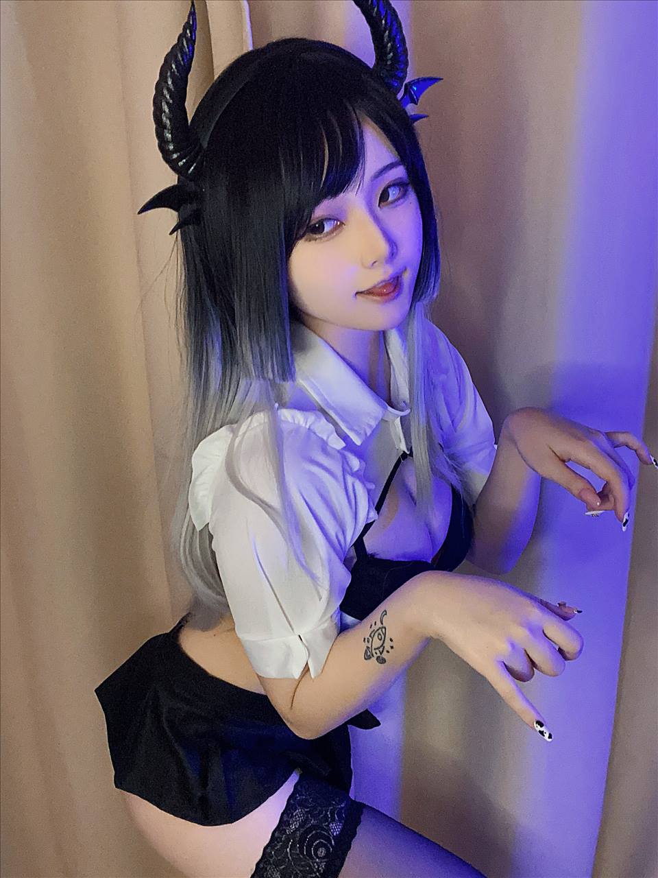 ネット上の人気者#島魚Yukako 3月の小悪魔の自走 ネット上の人気者-第8张