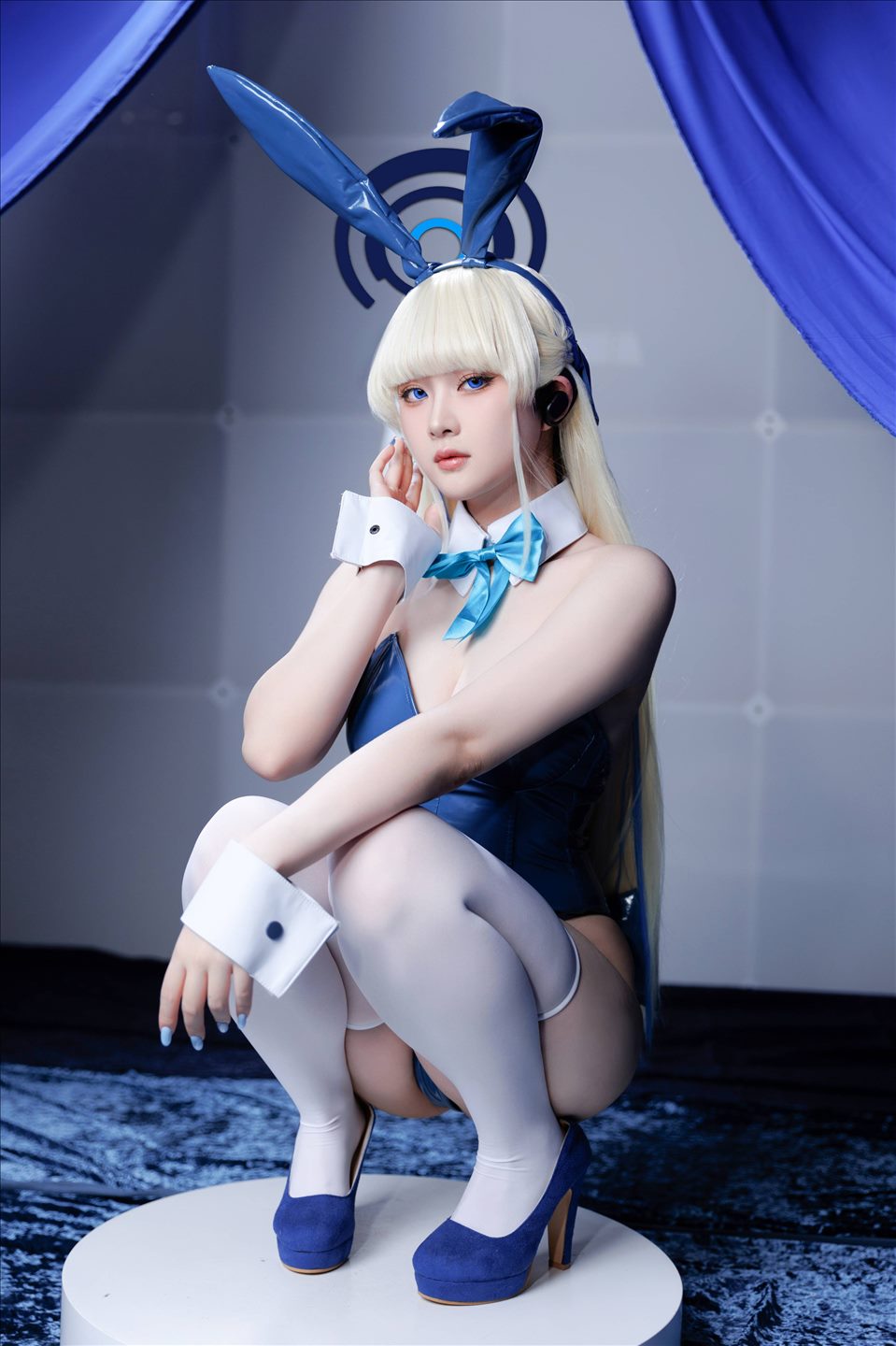 ネット上の人気者#島魚Yukako の紺碧ファイルtokiバニーガール ネット上の人気者-第28张