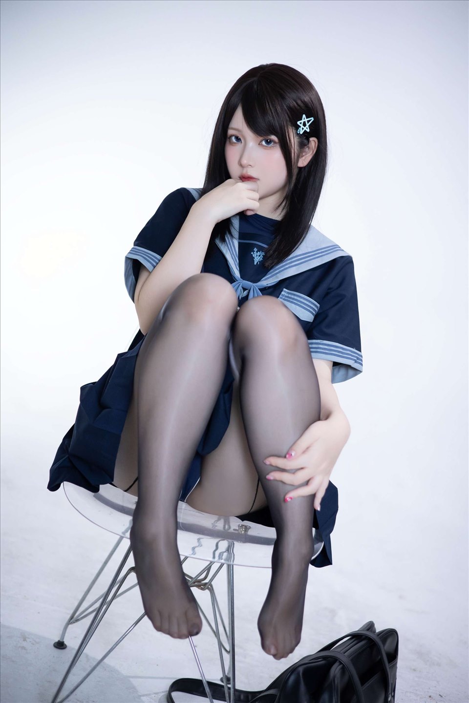 ネット上の人気者#島魚Yukako 黒糸死庫水 ネット上の人気者-第7张